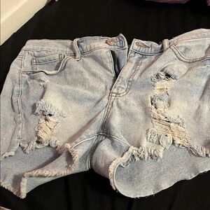 Sofia by Sofia Vergara Light Blue Jean Shorts